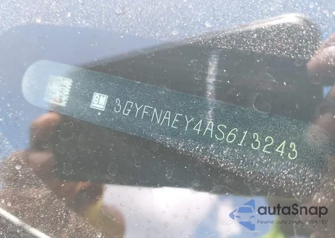 2010 Cadillac Srx Luxury Collection from USA, damaged, VIN 3GYFNAEY4AS613243